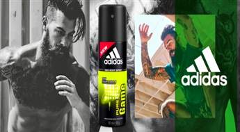 ДОСТАВКА ПО ВСЕЙ ЛАТВИИ! Мужской дезодорант-спрей Adidas (150 мл) на Ваш выбор! Приятный, нежный аромат!