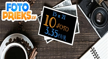 Печать 10 ИЛИ 20 фотографий размером 15x21 см на глянцевой или матовой бумаге со скидкой до 50%!