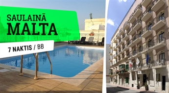 Гостиница The Windsor Hotel 4*(BB) + Перелет + Трансфер, 7 ночей! Отдохните на солнечном острове Мальта!