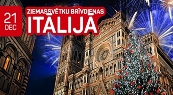 Ziemassvētki Itālijā! 8 dienas! Graca - Roma – Venēcija – Florencija – Ļubļana – Vīne.
