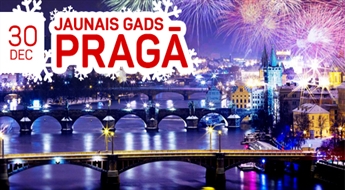 Jaunais gads Prāgā! 5 dienas! Prāga – Karlovi Vari - Drezdene!