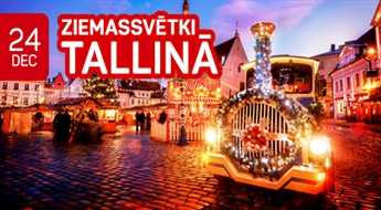 Ziemassvētku pasaka Tallinā! 2 neaizmirstamas dienas skaistākajā Baltijas pilsētā!