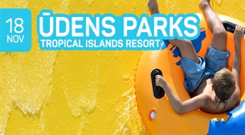 Atpūta 'Tropical Island' Vācijā! 3 dienas! Tā ir īsta tropu paradīze Brandenburgas meža ielokā. Jūs sagaida svelmaina vasara, balta smilšu pludmale, okeāna ūdens brāzmas un palmu lapu šalkoņa.