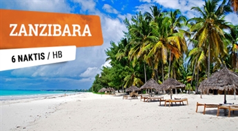 Zanzibāra svētkos! 6 naktis uz salas Indijas okeānā!