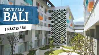 Bali - Dievu sala! Viesnīca Tijili Benoa Hotel 4*(BB) + Lidojums + Transfērs, 9 naktis!