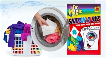 Одноразовые ловушки Dr.Magic Snatch A Dye для цвета и грязи (20 шт.) - практично и эффективно!