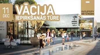 Iepirkšanās tūre Vācijas slavenākajā outletā! 6 dienas! Outletcity Metzingen.