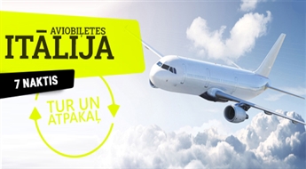 Авиаперелет Рига – Бари – Рига! Спланируйте свой отпуск в Италии самостоятельно!