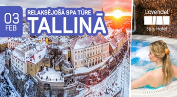 Atpūta SPA viesnīcā "Lavendel Spa Hotel" Tallinā! 2 dienas!