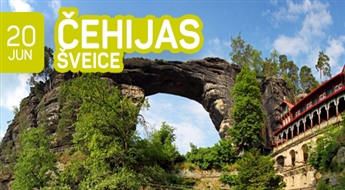 Čehijas Šveice! 5 dienas! Prāga – Čehu Šveice – Meļņikas pils - Drēzdene!