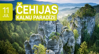Čehijas kalnu paradīze vai pa pasaku filmu pēdām! 5 dienas! Andršpach–Teplices klintis - Českij Raj kalnu parks - Čehu Šveice - Prāga!