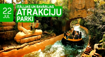 Itālijas un Bavārijas atrakciju parki! 6 dienas! Ekspresstūre bērniem un pieaugušajiem!