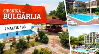 Viesnīca Amfibia Beach 3* (BB) + Lidojums + Transfērs, 7 naktis! Palutiniet sevi ar lielisku atpūtu burvīgajās Bulgārijas pludmalēs!