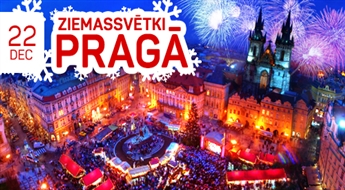 Ziemassvētki Prāgā! 5 dienas! Prāga – Karlovi Vari - Drēzdene.