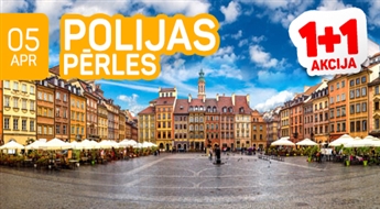 Polijas pērles! 4 dienas! Galvaspilsēta Varšava - katoļu svētnīca Jasna Gora - senā karaļu pilsēta Krakova - sāls meka Veļička - Augstie Tatri un Tatru kalnu kūrorta pērle Zakopane!