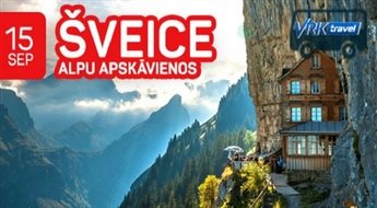 Šveices ūdenskritumi un daba! 6 dienas! Nirnberga - Cīrihe - Berne - Štutgarte - Lucerna - Interlakena!