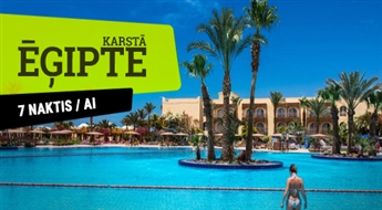 Viesnīca Desert Rose Resort 5* (AI) + Lidojums + Transfērs! 7 naktis! Karsta atpūta saulainajā Ēģiptes piekrastē!