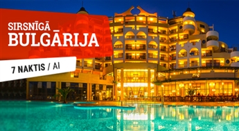 Viesnīca Imperial Hotel 4* (AI) + Lidojums + Transfērs, 7 naktis! Palutiniet sevi ar lielisku atpūtu burvīgajās Bulgārijas pludmalēs!