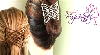 Matu sprādze „Magic Butterfly” ar 50% atlaidi! Universālas, drošas un izturīgas!