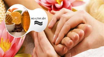 Pēdu masāža ar medu salonā „Healthy Joy” ar 55% atlaidi! Palutini savas kājiņas!