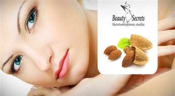 Миндальный пилинг для лица со скидкой 50% в салоне „Beauty Secrets”! Готовимся к отпуску!
