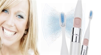 Ослепительная улыбка, которая будет радовать вас и окружающих! Ultrasonic Toothbrush - зубная щетка нового поколения всего за 10.00 Ls!