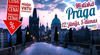 Mistiskā Prāga! Prāga – Kutna Hora – Vīne. Visas naktis viesnīcās!