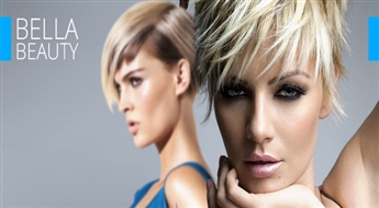 Matu krāsošana vai balināšana + keratīna maska + matu ieveidošana ar 50% atlaidi skaistumkopšanas salonā „Bella Beauty”!