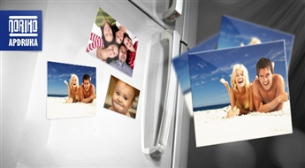 Personalizēts  ledusskapja magnēts ar 50% atlaidi! Ideāla dāvana tev, radiem un draugiem!
