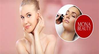 Uzlabo sejas ādu un iegūsti atjaunojošu efektu bez ķirurģiskas iejaukšanās! Sejas un kakla RF-liftings salonā „Mona Beauty” ar 62% atlaidi!