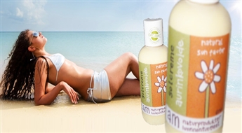 Dodies uz siltajām zemēm ar „Am Natural” organisko sauļošanās krēmu SPF 20 (50ml) ar 43% atlaidi!