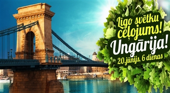 Piedāvājam sagaidīt Līgo vakaru ungāru garā! Budapešta – Višegrada – Sentendre – Varga Tanya – Vīne! Visas naktis viesnīcās!