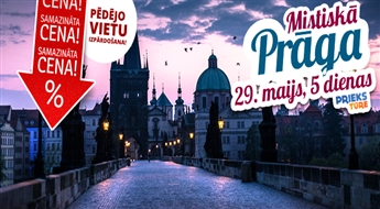 Mistiskā Prāga! Prāga – Kutna Hora – Vīne. Visas naktis viesnīcās!
