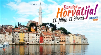 Burvīgā Horvātija! 11 neaizmirstamas dienas Adrijas jūras krastā! Ar iespēju ieraudzīt Melnkalni, Bosniju un Hercegovinu! Bez nakts pārbraucieniem!