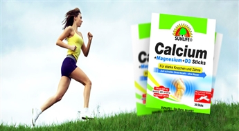 Sunlife Kalcijs+Magnijs+D3 vitamīni paciņās ar 50% atlaidi! Laba veselība un stipra imunitāte!