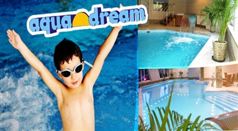 SPA centra „Aquadream” apmeklējums ar 50% atlaidi! Izvēlieties vienreizējo apmeklējumu vai abonementu un atpūtieties lielajā baseinā un pirtīs!