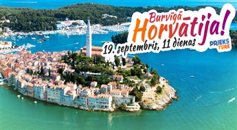 Burvīgā Horvātija! 11 neaizmirstamas dienas Adrijas jūras krastā! Ar iespēju ieraudzīt Melnkalni, Bosniju un Hercegovinu! Bez nakts pārbraucieniem!