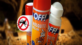 Īpašs piedāvājums uz Līgo svētkiem! Odu atbaidīšanas līdzeklis „Off! Roll on” (60 ml) ar 50% atlaidi! Svētki bez odiem!