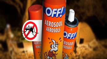Atpūties bez dūkošanas pie auss! Odu atbaidīšanas līdzeklis „Off! Aerosols” (65 ml) ar 50% atlaidi! Vasara bez odiem!