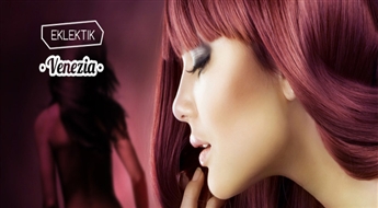 Matu taisnošanas procedūra ar GLOBAL KERATIN salonā „Venezia” vai „Eklektik” ar 52% atlaidi!