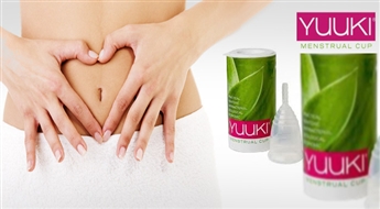 SUPER PIEDĀVĀJUMS! Sieviešu higiēnas līdzeklis - menstruālā piltuve „Yuuki”  tikai par 8.50 Ls!