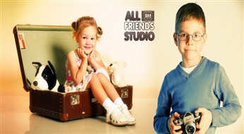 Профессиональная фотосессия в фотостудии "All Friends Studio" + профессиональный фото грим всего за 24.99 Ls!