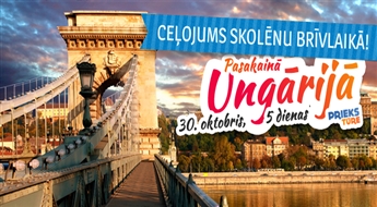 Ungārijas pasaka! Budapešta – Sentedre – Varga Tanya – Vīne! Visas naktis viesnīcās!