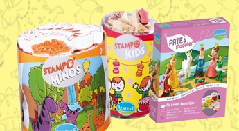Piedāvājums bērniem! IZVĒLIES piemērotāko! Modelēšanas pasta vai zīmogi ar 30% atlaidi!