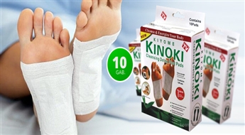 Likvidē kaitīgus toksīnus no organisma! Ārstnieciskie bioplāksteri „Kinoki Detox” ar 56% atlaidi!