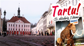Neaizmirstama, burvīga rudens diena pilsētā Tartu ar iespēju apmeklēt zinātnes centru AHHA un ūdens parku AURA!