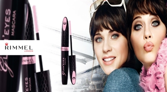 Tumši brūni-melna skropstu tuša „Rimmel Glam Eyes” ar 58% atlaidi! Skaistas un izteiksmīgas skropstas!