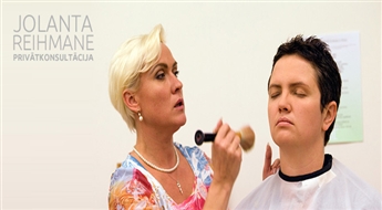 Privātkonsultācija pie stilistes, make-up un matu kopšanas speciālistes Jolantas Reihmanes tikai par 15.00 Ls!