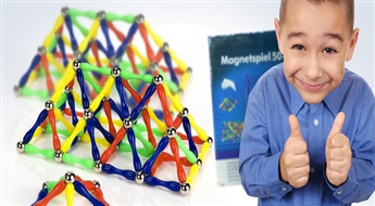 PIEDĀVĀJUMS BĒRNIEM! Interesanta un aizraujoša magnētiņu spēle „Magnetspiel 50” ar 50% atlaidi!