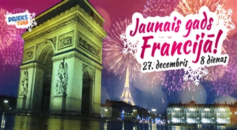 Jaunā 2014. gada sagaidīšana Parīzē! Amsterdama – Parīze – Berlīne! Visas naktis viesnīcās!